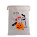 BOO with Ghost, Pumpkin & Bat Trick or Treat Bag